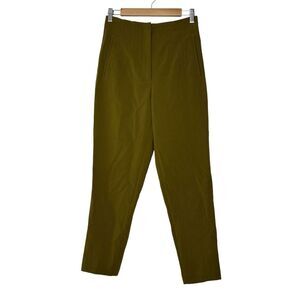 ZARA Dress‎ Pants Women Medium Green Corpcore Coquette Faircore Classic